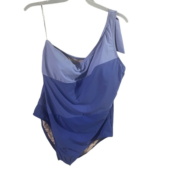 NWT Aqua couture one shoulder swimsuit Size 2X - Picture 1 of 5